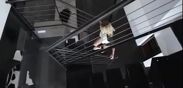  Cute neighbour caught sneaking into house
